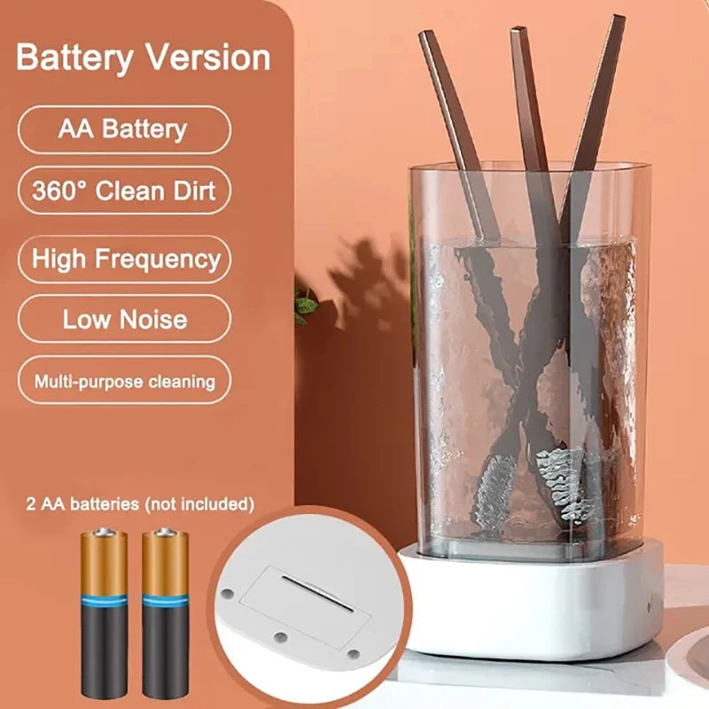 Ultrasonic Electric Makeup Brush Cleaner