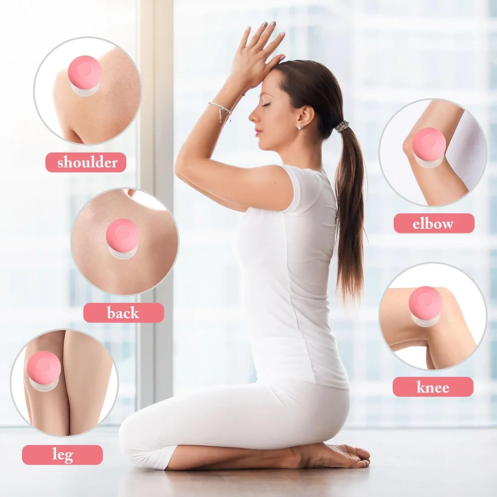 Silicone Vacuum Cupping Set