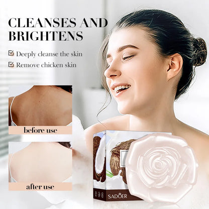 Coconut Milk Handmade Soap Moisturizing Cleanser