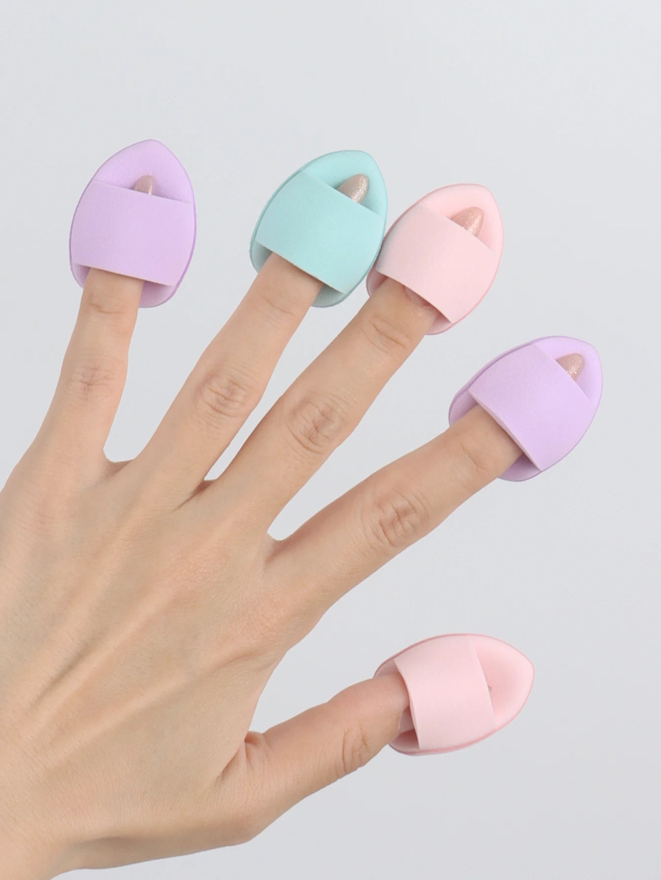 Finger Air Cushion Makeup Puff Set