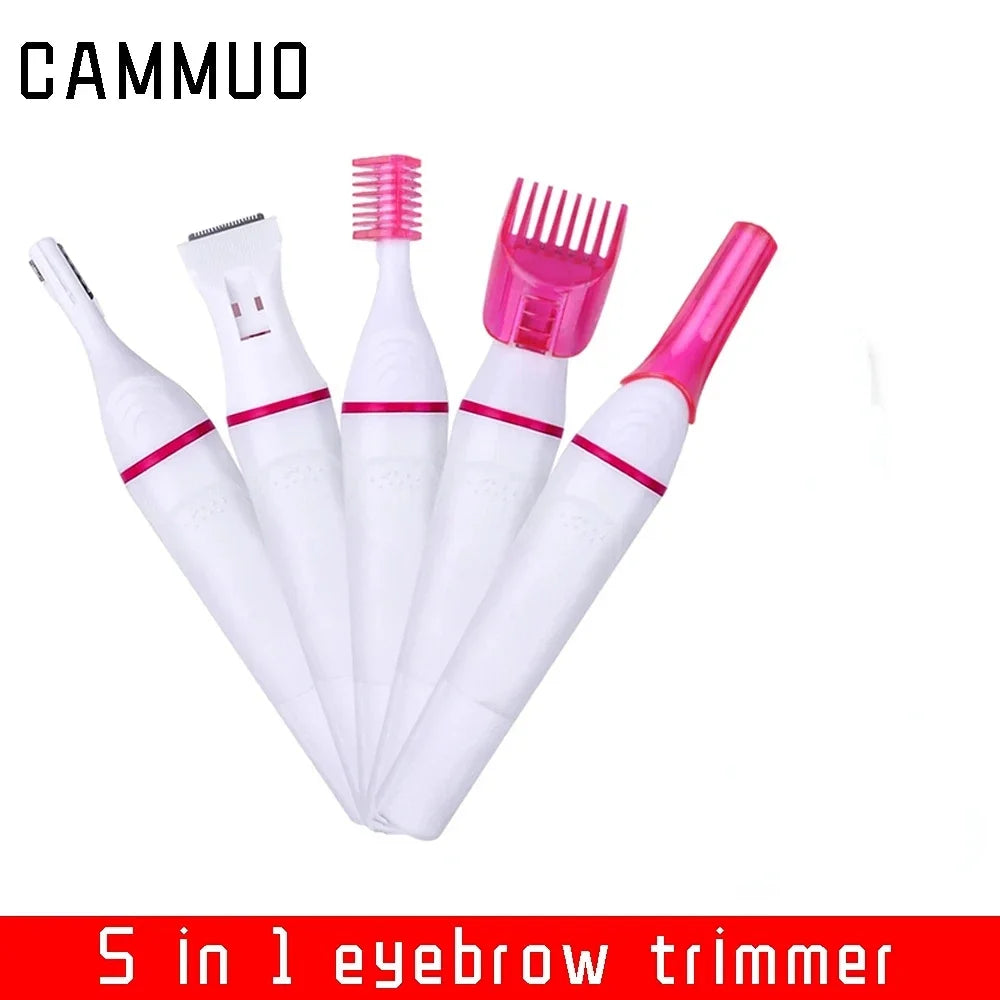 5-in-1 Electric Eyebrow Shaver & Painless