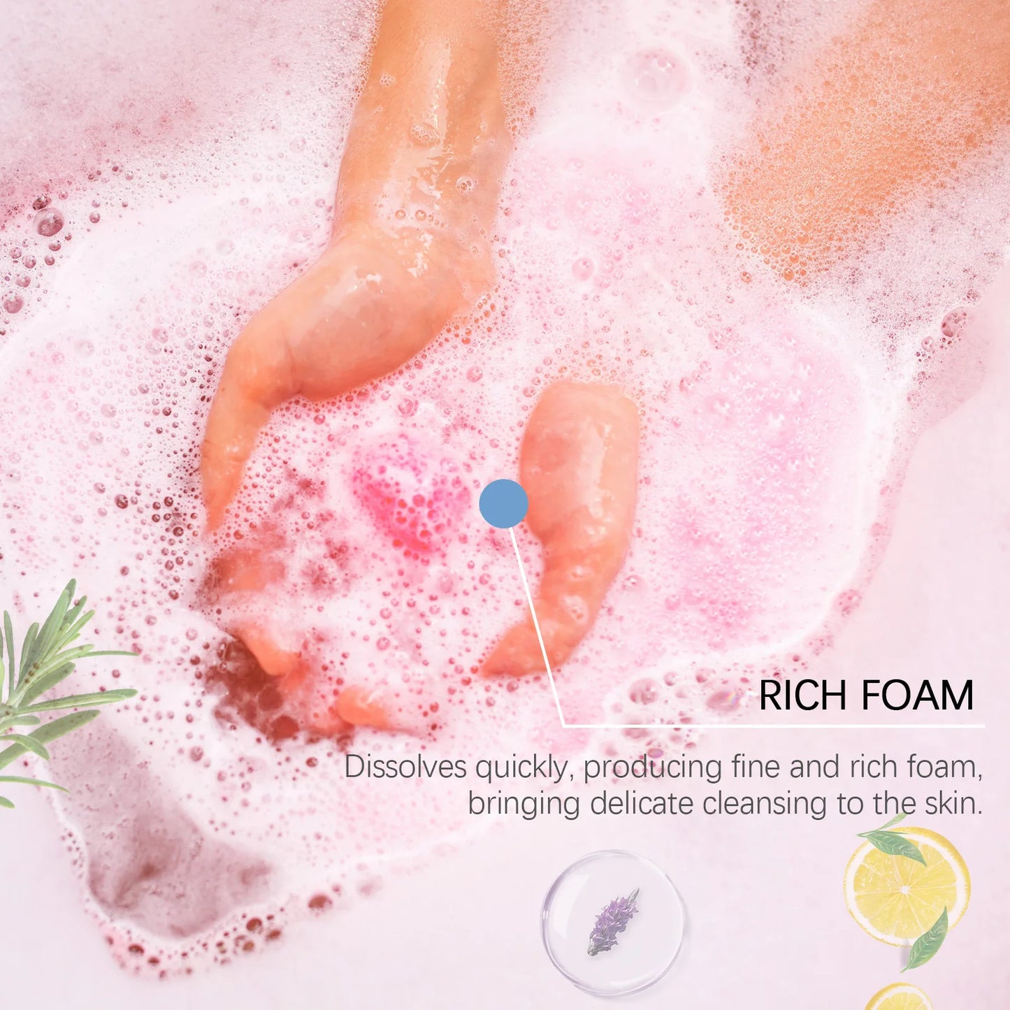 Aromatherapy Floral Bath Bombs