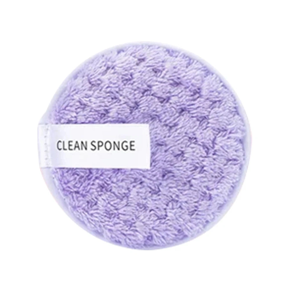 4-Piece Reusable Microfiber Makeup Remover Pads