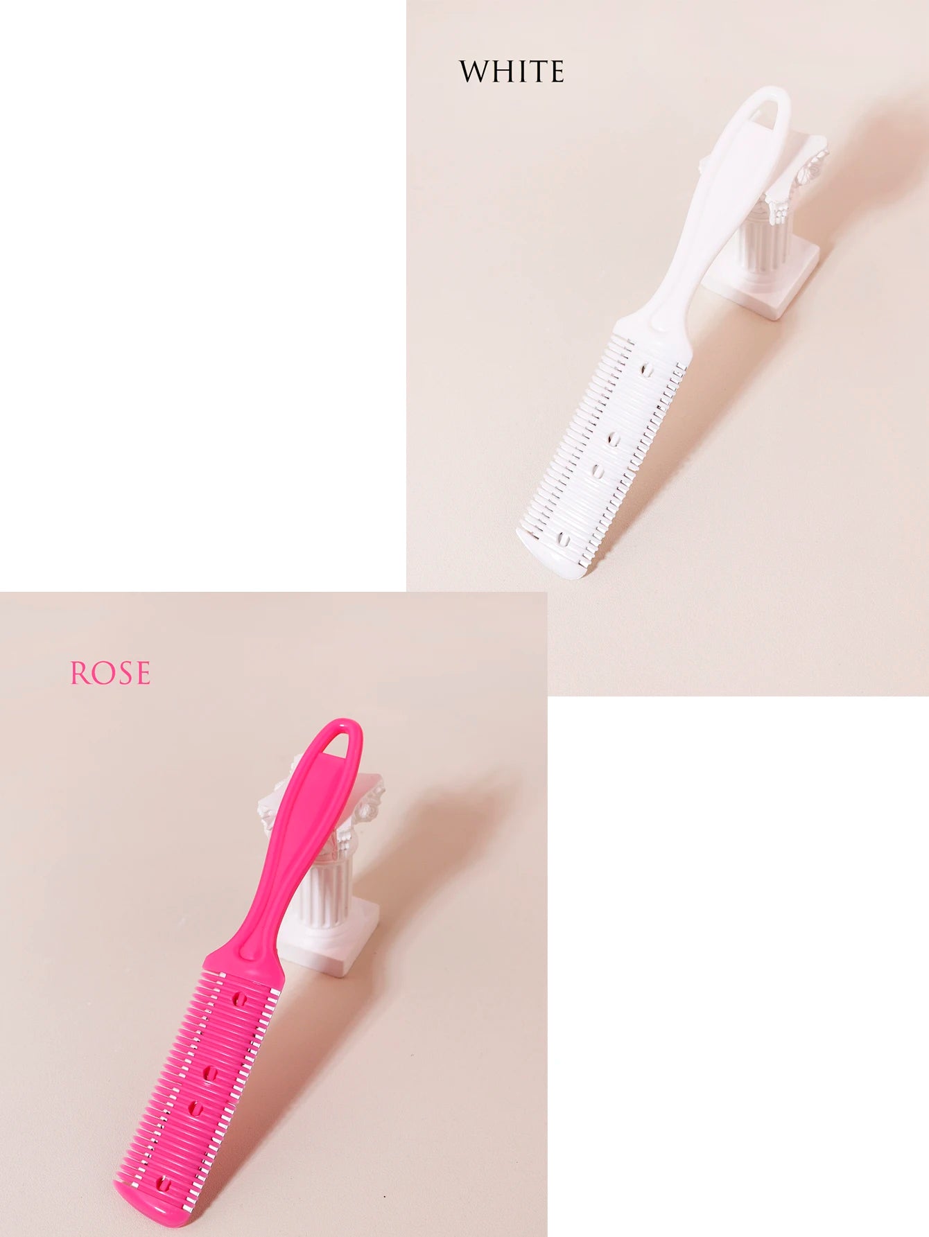 Double-Edged Hair Shaver Comb Slim Hair Cutting Tool