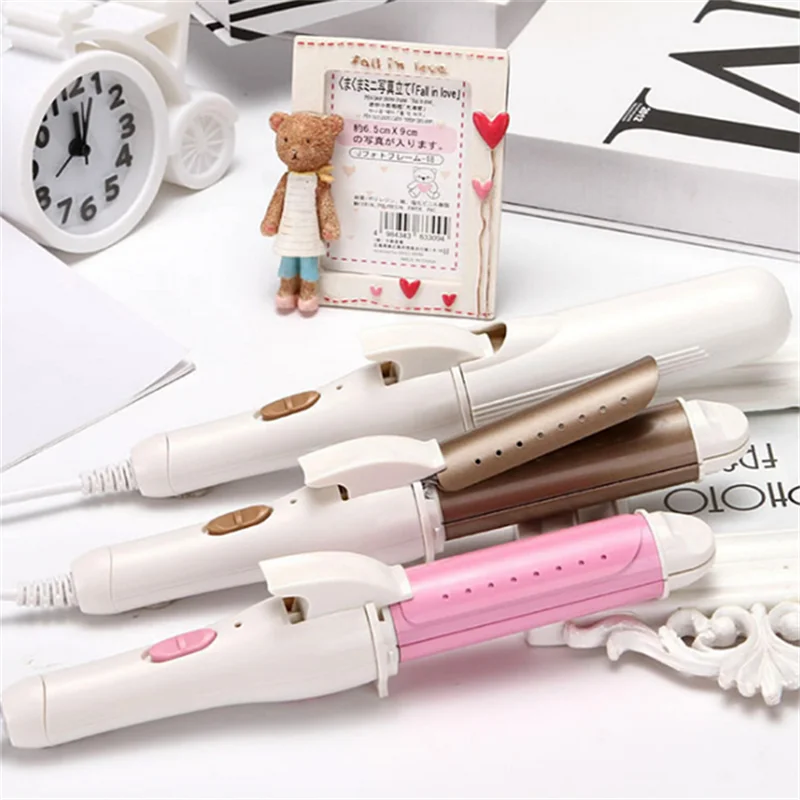 Multifunction 3-in-1 Gold Ceramic Hair Curling Iron