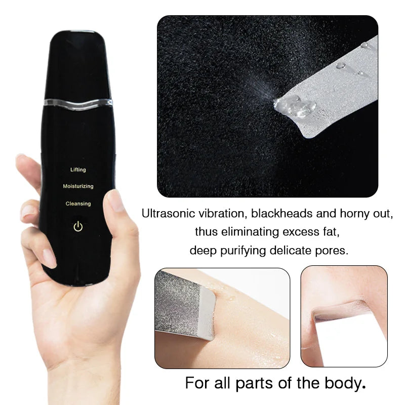 Ultrasonic Deep Face Cleaning Scrubber