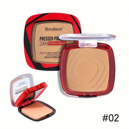 Matte Full-Coverage Pressed Powder Foundation