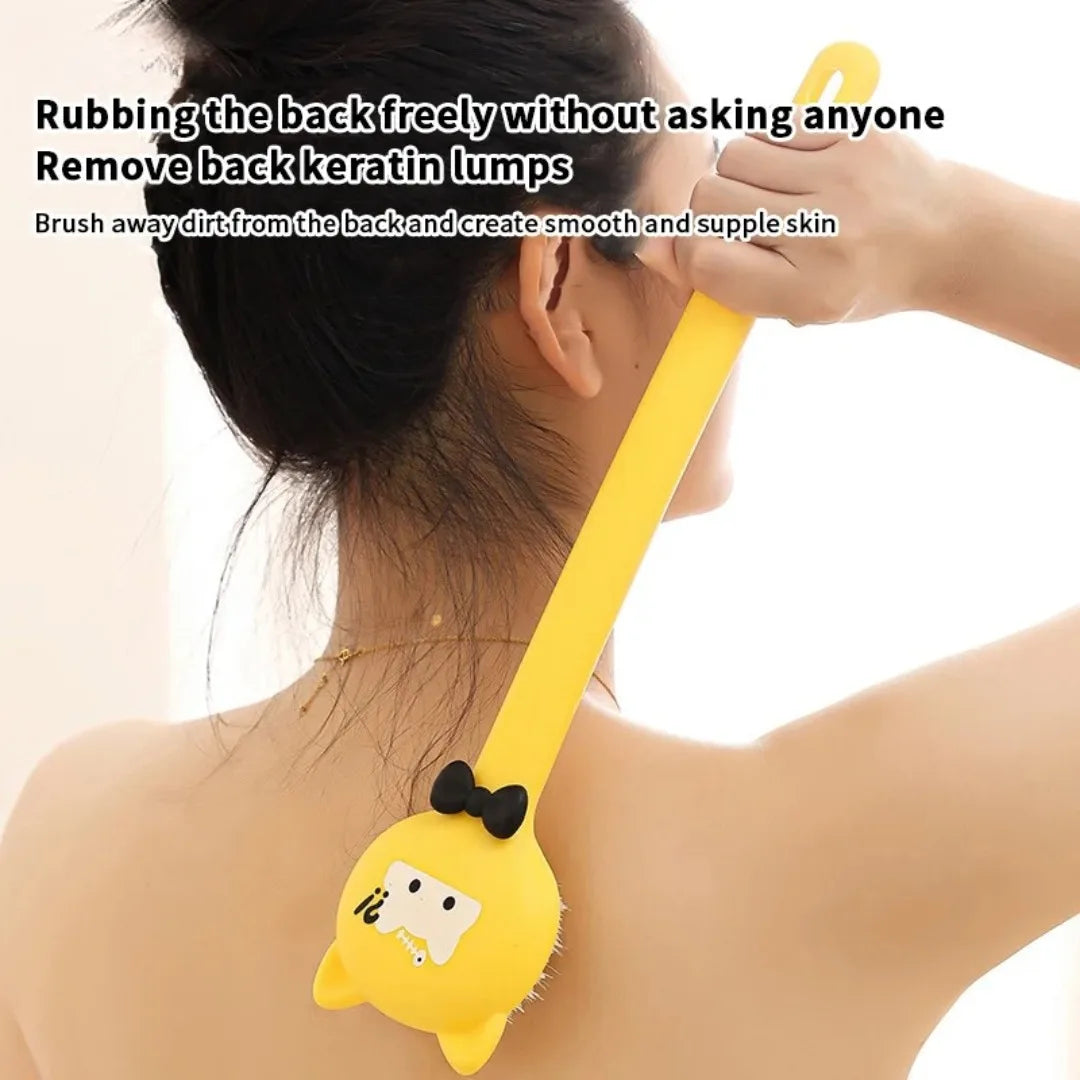 Long-Handle Soft Bristle Back Brush