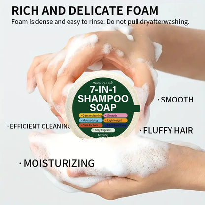 7-in-1 Natural Essential Oil Shampoo Soap