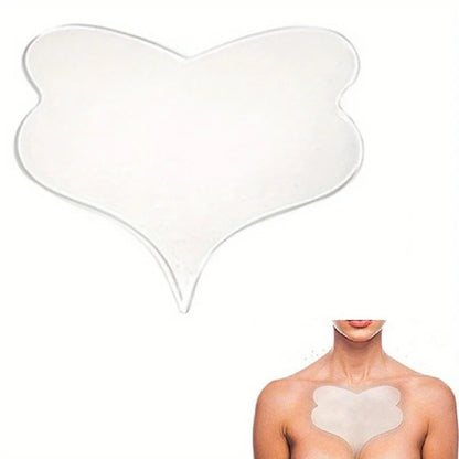 Reusable Silicone Chest Wrinkle Patches