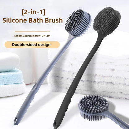 Soft Long-Handle Exfoliating Bath Brush