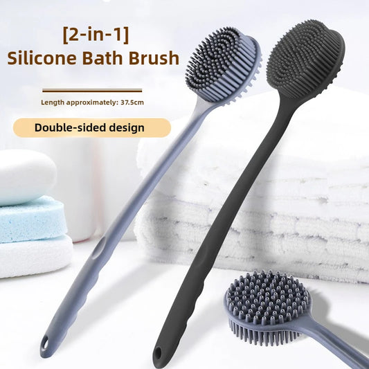 Soft Long-Handle Exfoliating Bath Brush