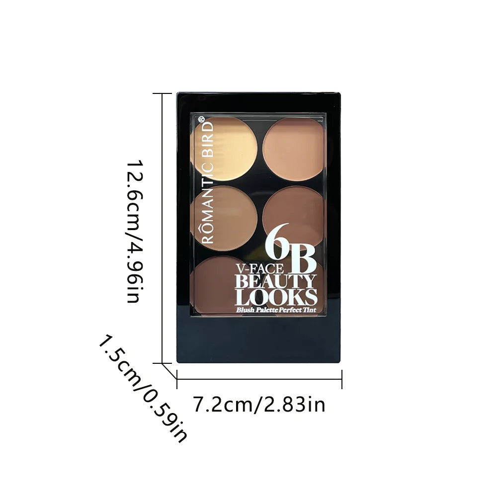 6-Color Highlight and Contour Palette