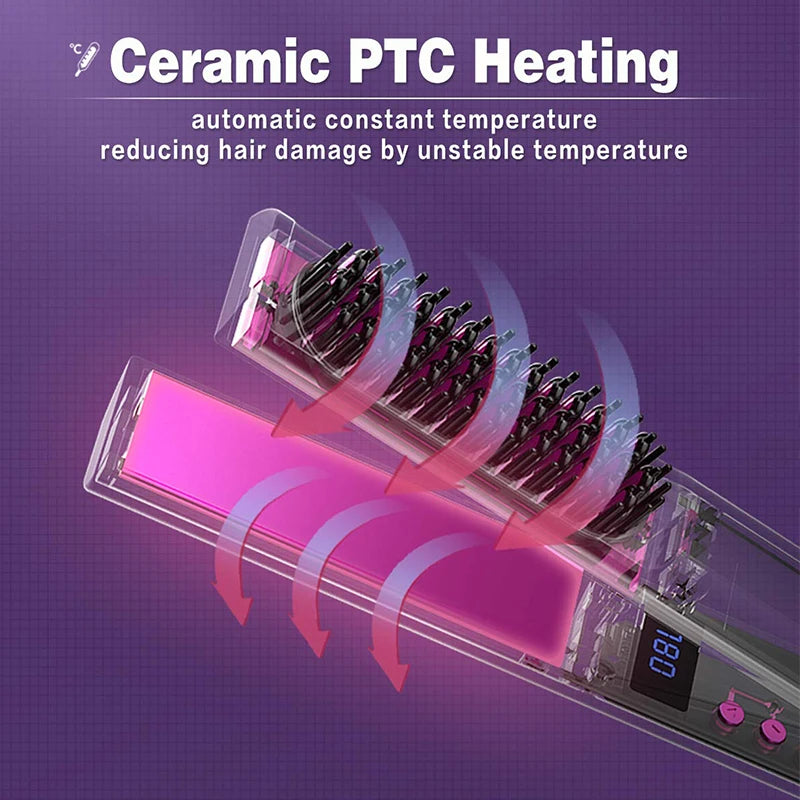 Professional Infrared and Steam Hair Straightener