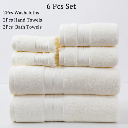 6-Piece Cotton Towel Set