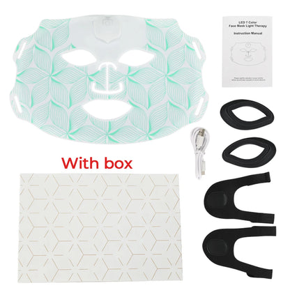 7-Color Silicone LED Therapy Mask