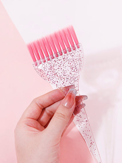 Professional Crystal Hair Dye Brush for Home and Salon Coloring