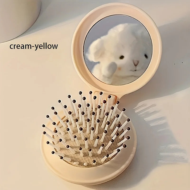 Portable Folding Travel Hair Brush