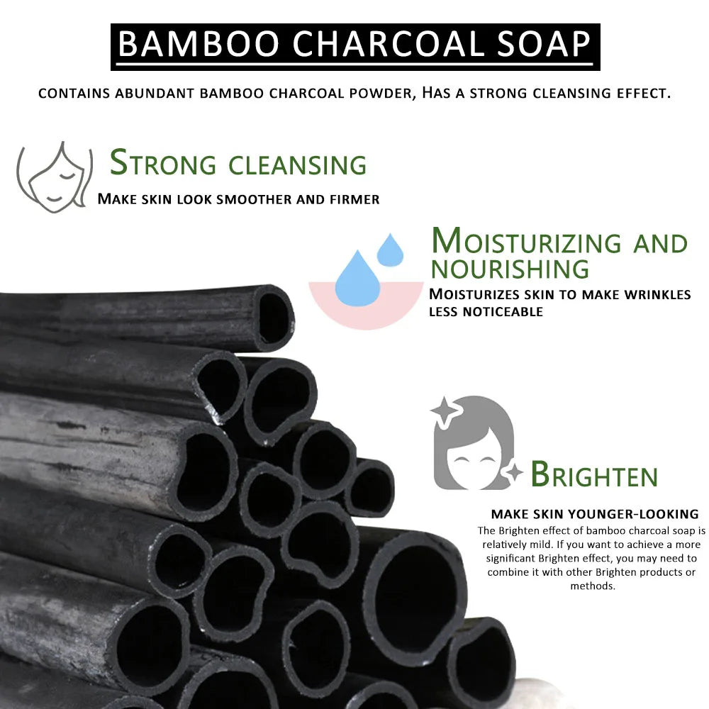 Bamboo Charcoal Deep Cleansing Soap