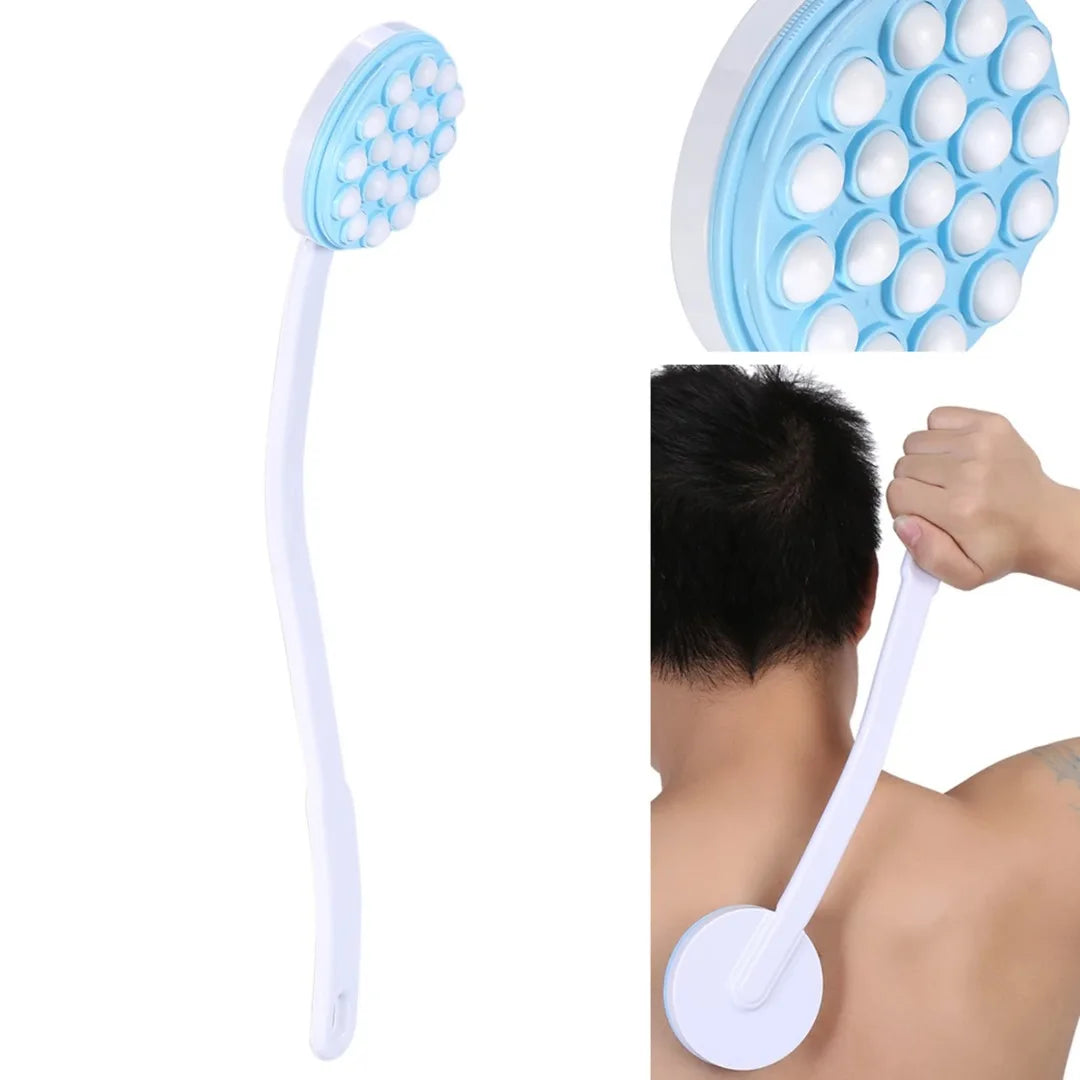 Back Bath Massager & Lotion Applicato