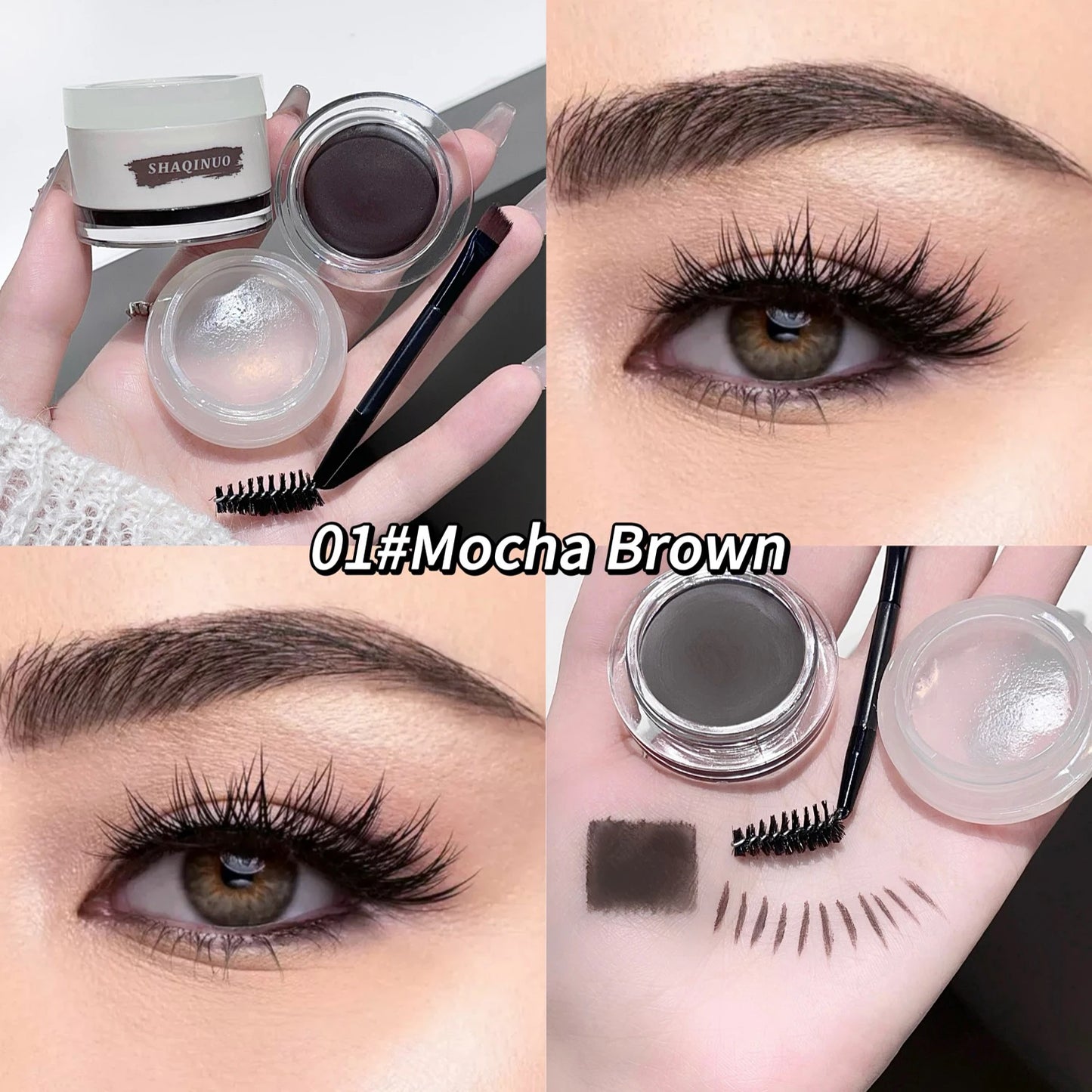 Three-in-One Brow Tint and Gel