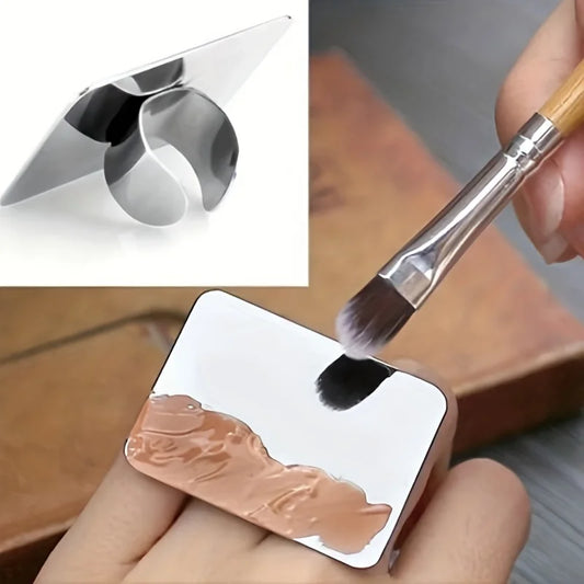 Stainless Steel Makeup Mixing Palette