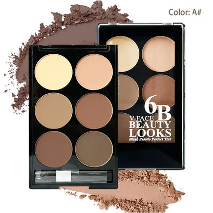 6-Color Highlight and Contour Palette