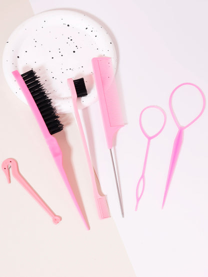 6PCS Professional Hair Styling Comb Set