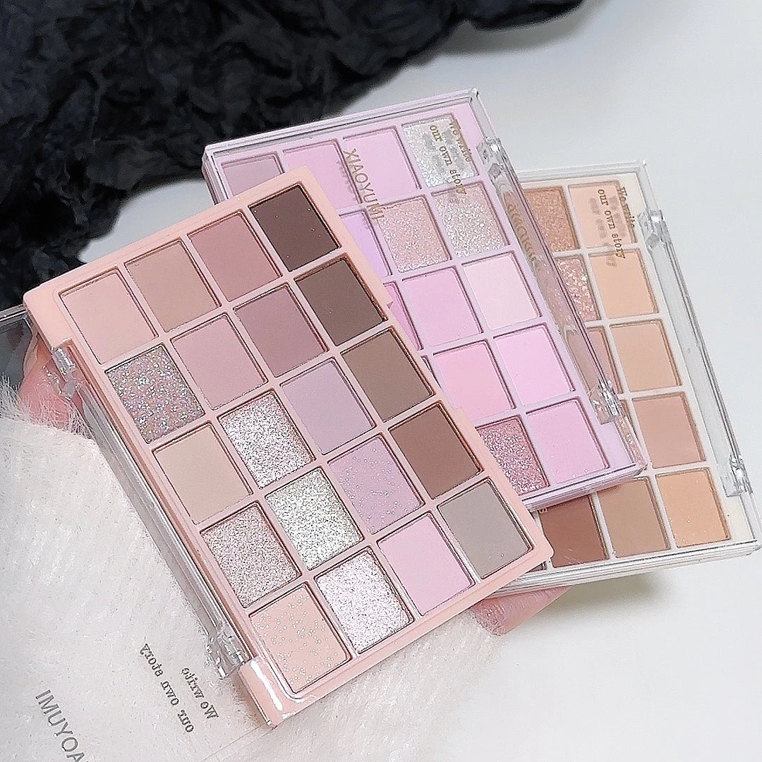 Twenty-Color Warm Rose Eyeshadow Palette