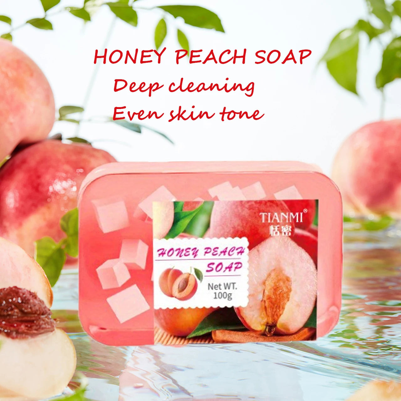 Peach Jelly 3-in-1 Body Cleansing Soap