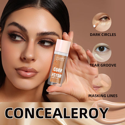 Twelve-Color Waterproof Brightening Concealer