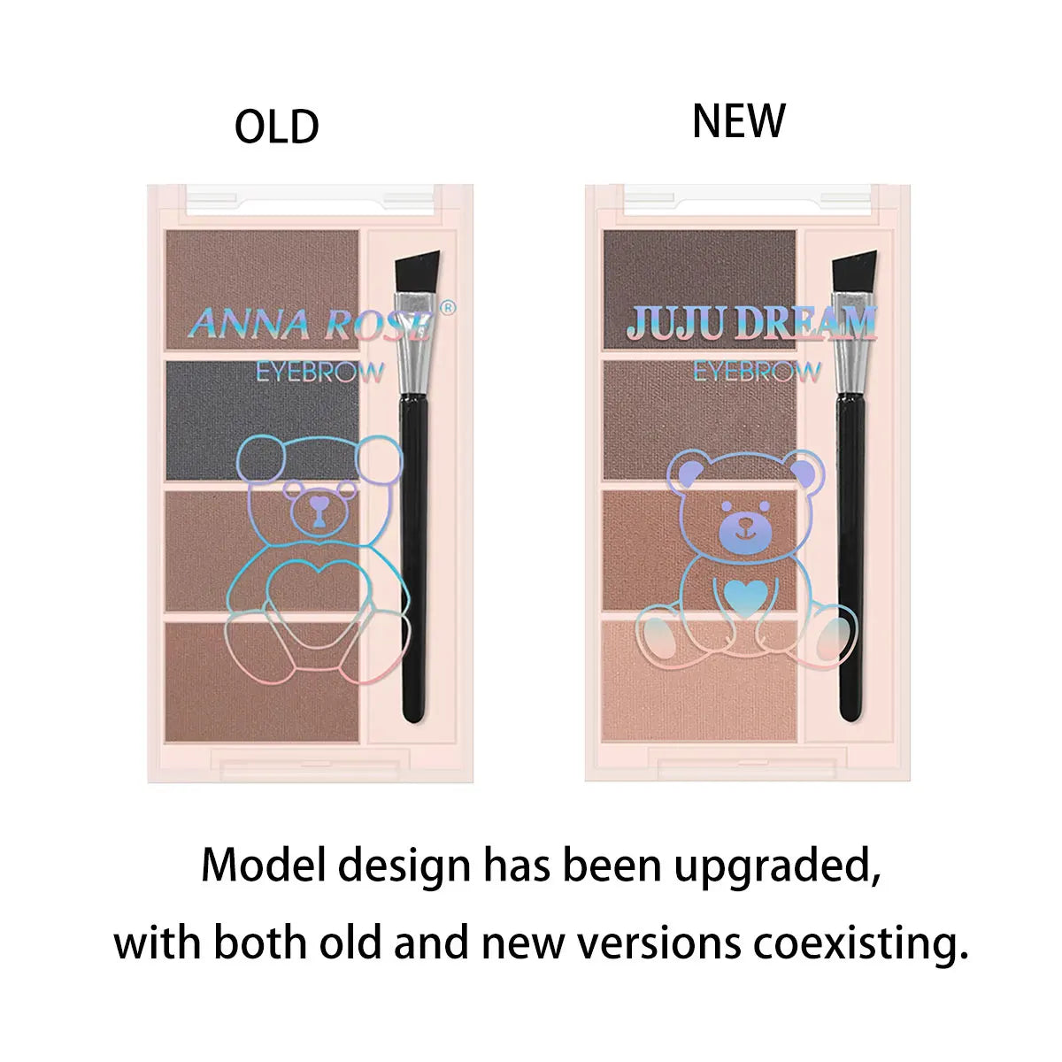 Four-Color Long-Lasting Eyebrow Powder