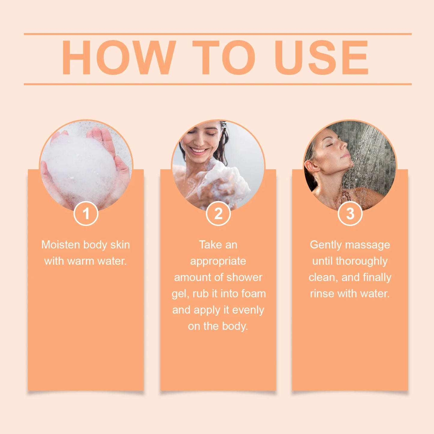 Mango Niacinamide Brightening Shower Gel