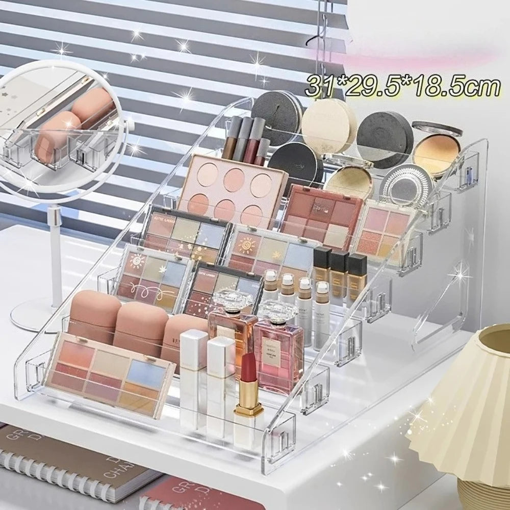 Clear Acrylic Makeup Organizer Box