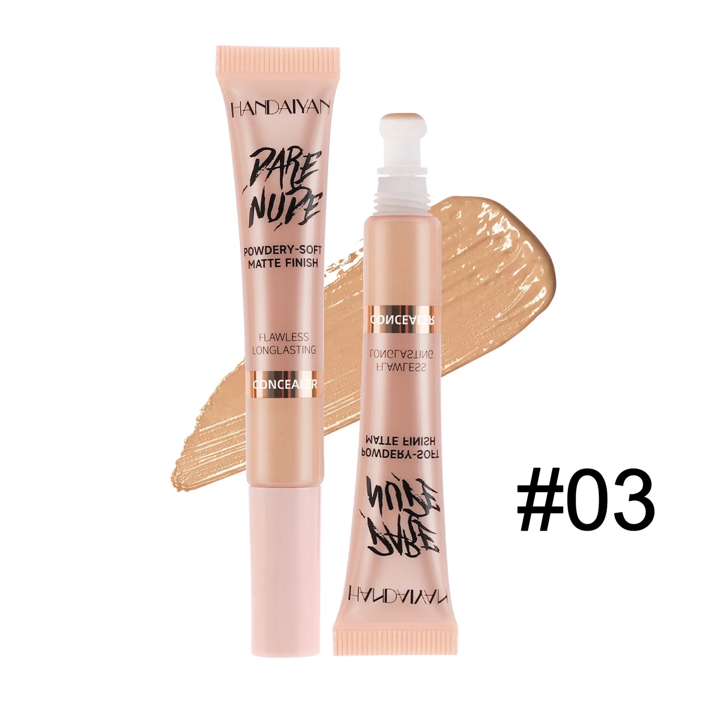 Liquid Concealer with Soft Sponge Brush