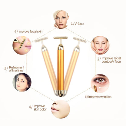 3D Electric Roller Facial Lifting Massager