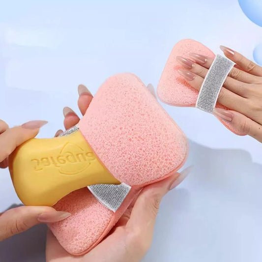 Foaming Exfoliating Soap Bag Set