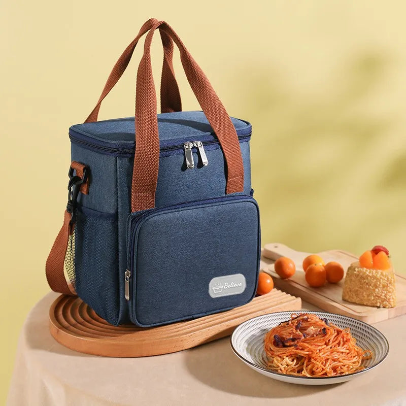 Expandable Insulated Lunch Bag