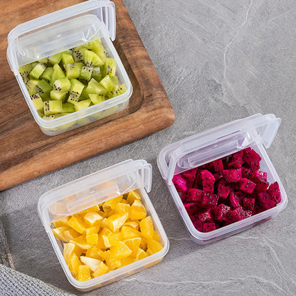 Transparent Flip-Top PP Storage Box