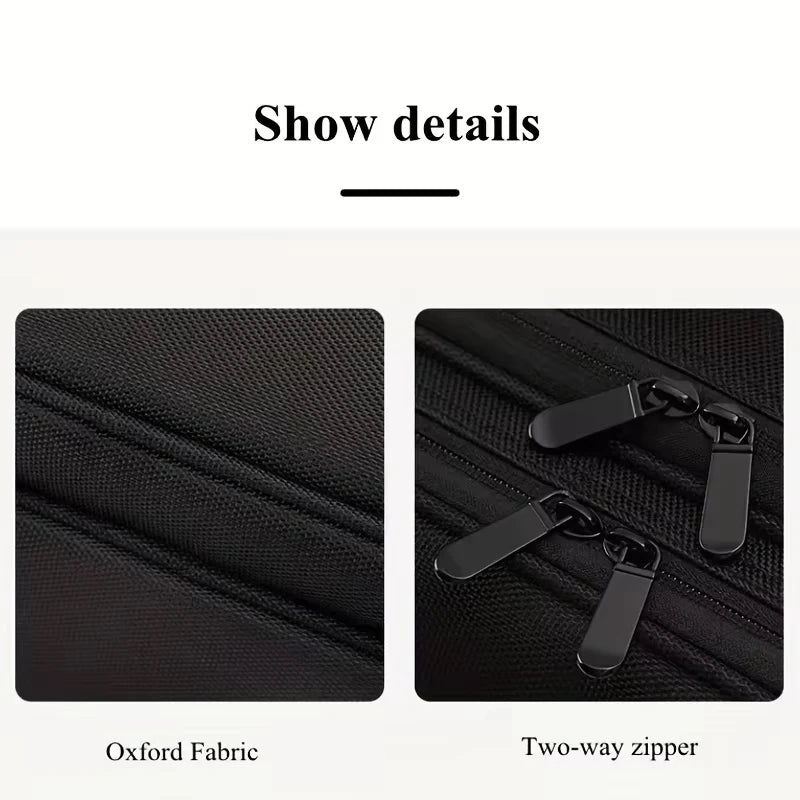 Large-Capacity Oxford Cloth Travel Makeup Bag
