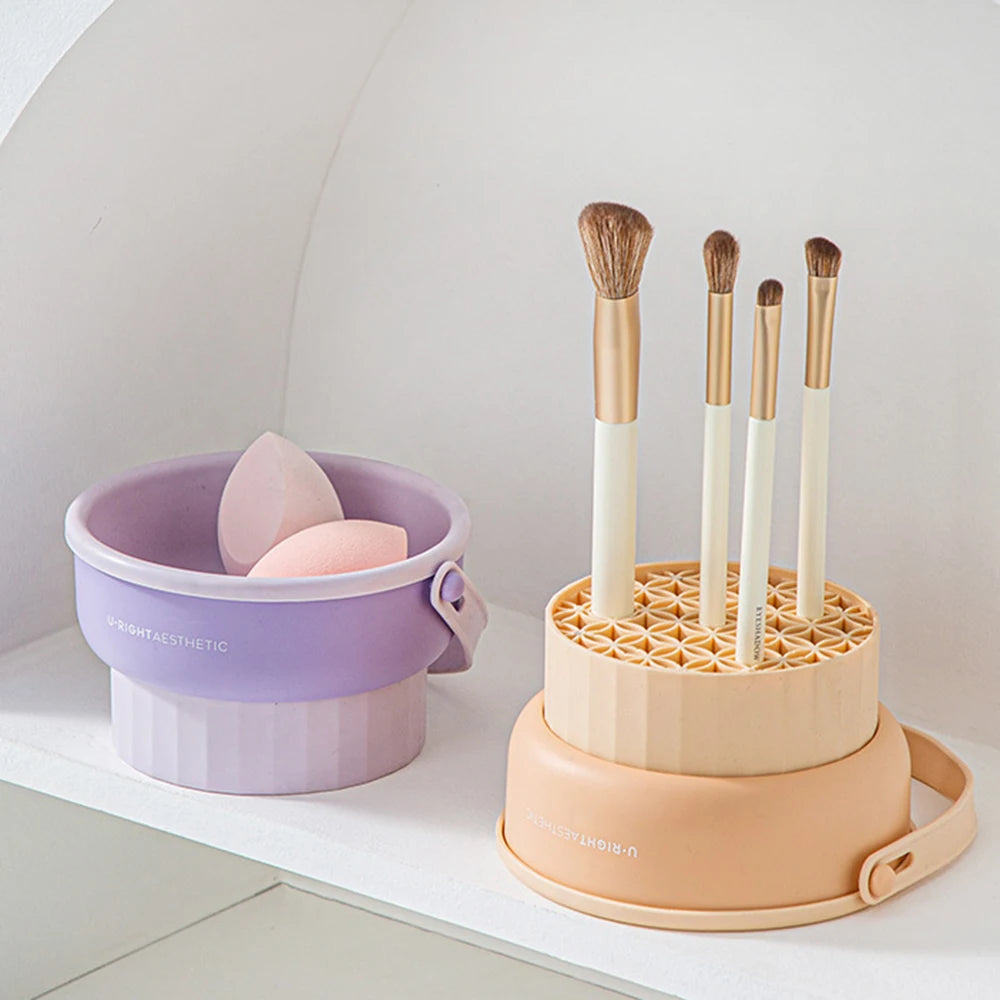Silicone Makeup Brush Cleaning Box