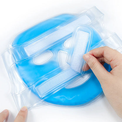 Reusable Hot Cold Gel Face Cooling Mask