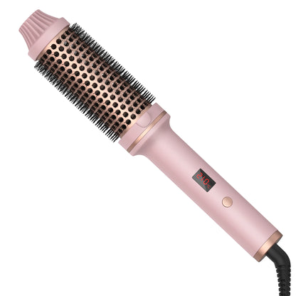 Ceramic Ionic Heated Curling Brush Volumizer