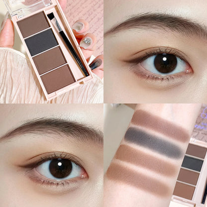 Four-Color Long-Lasting Eyebrow Powder
