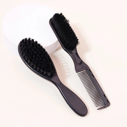 Double-Sided Anti-Static Oval Styling Comb Brush