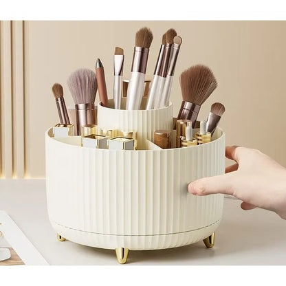 Large Capacity Rotating Cosmetic Storage Rack