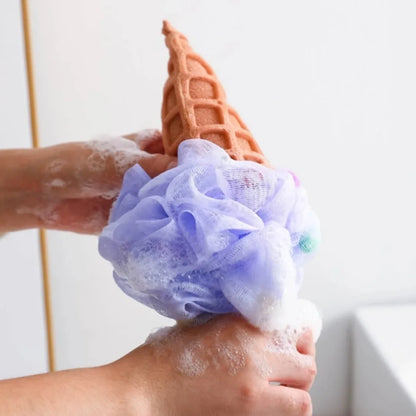 Ice Cream Mesh Body Scrubber