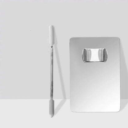 Stainless Steel Makeup Mixing Palette