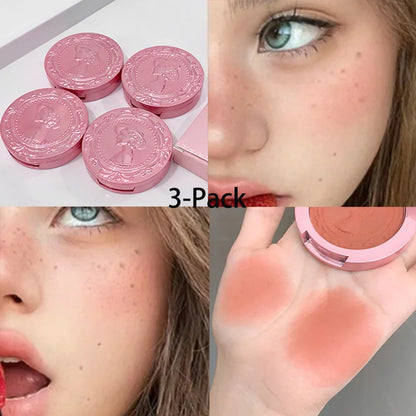 Low-Saturation 3D Mist Blush Cream
