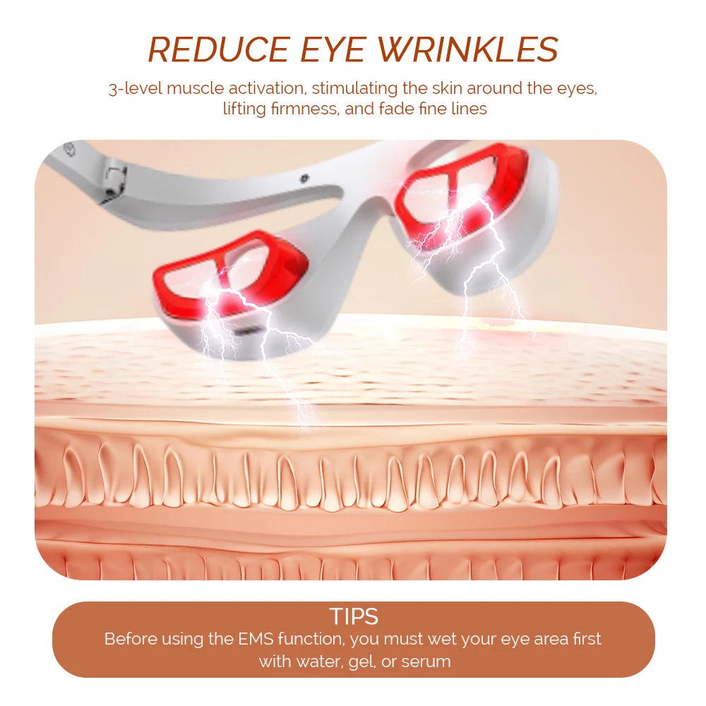 Wireless Red Light Eye Massager